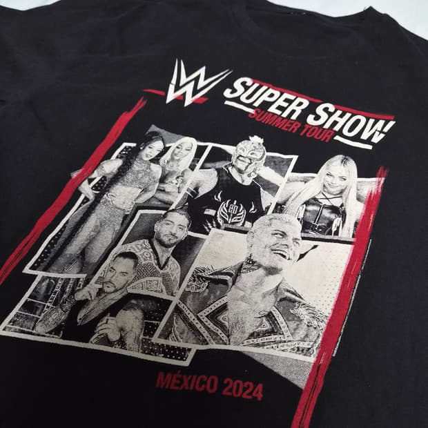 [100/L] WWE 정품 2024 멕시코 슈퍼쇼 투어 공식 프로레슬링 