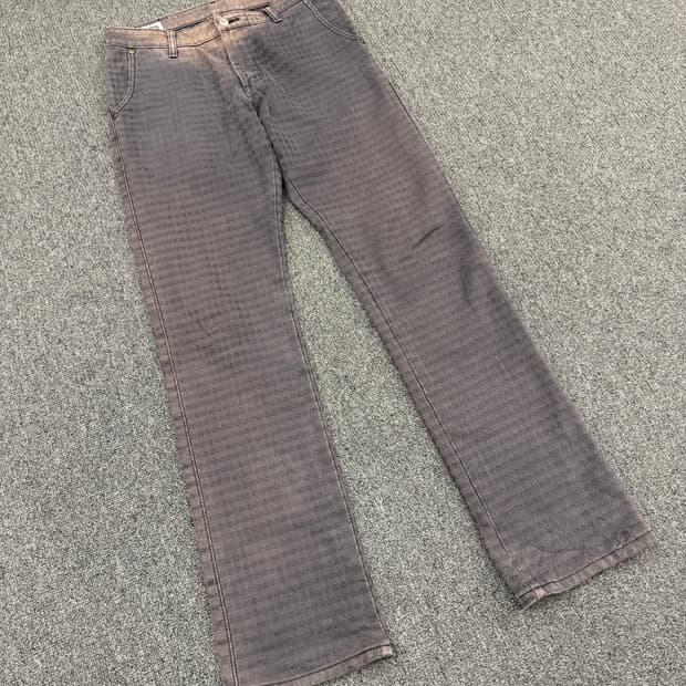 31)에드윈 빈티지 패턴 데님팬츠