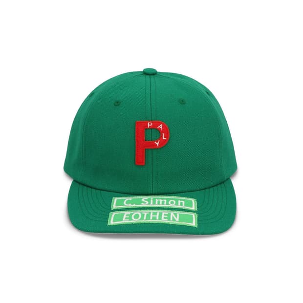팔리 할리우드 / 6 PANEL TWILL "P" HAT / green