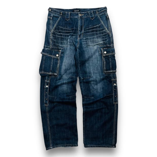 FR Jeans 올드스쿨 데님 빈티지 카고 팬츠