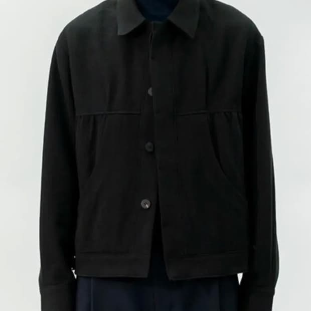 폴리테루 개버딘 트러커 자켓(2)