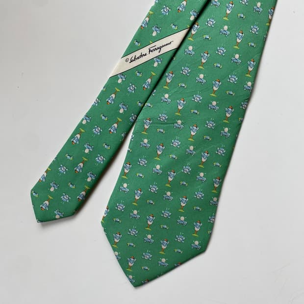 페레가모(Ferragamo)  명품 정품넥타이