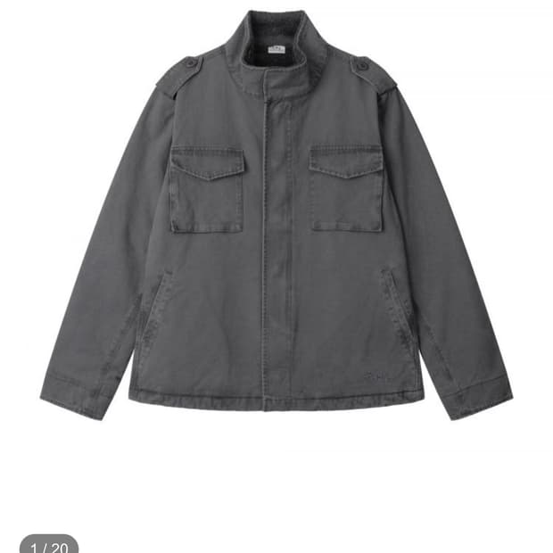 새상품) 어스지구 필드자켓 차콜