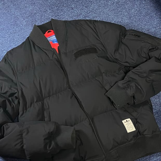 아디다스 서울플라이트 ma-1 항공 다운 자켓