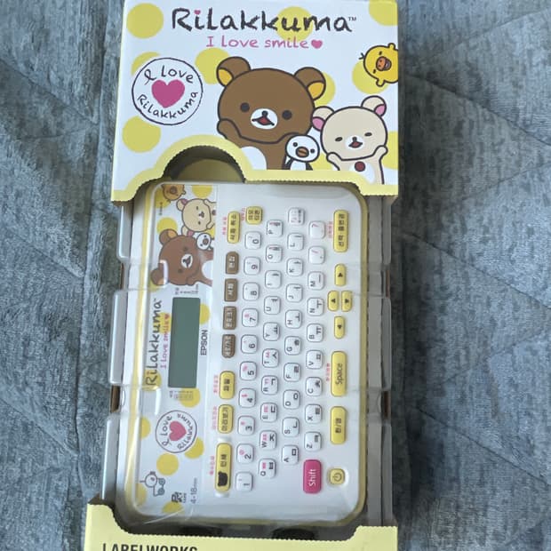 새상품 엡손 리락쿠마 라벨프린터 LW-H200RK