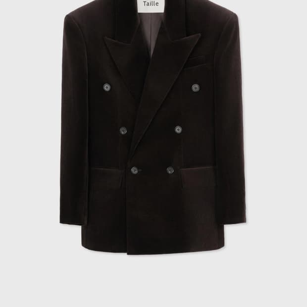 타일레/ARMAND TAILORED 자켓/다크 브라운