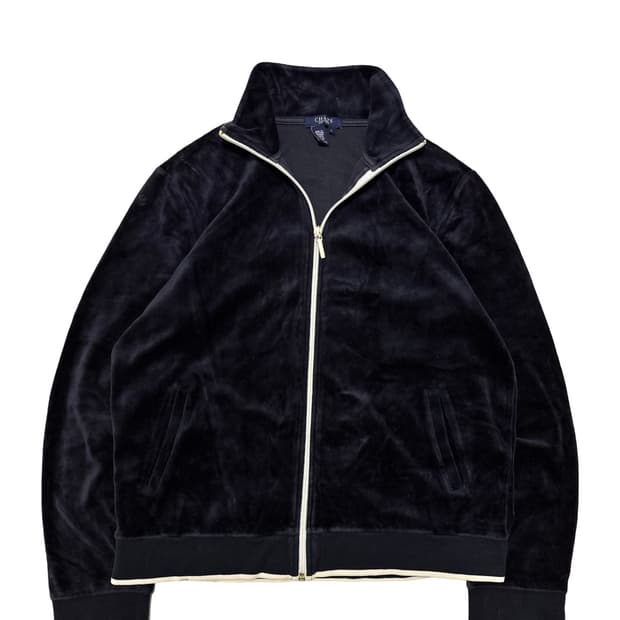 챕스 랄프로렌 네이비 벨벳 집업