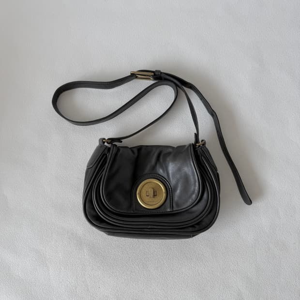 Pre owned 레더 크로스백