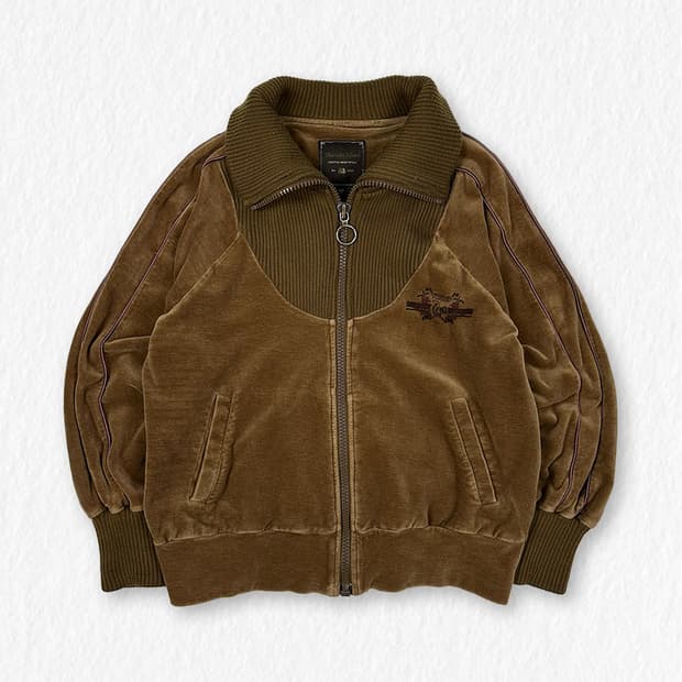 Thursday Island 벨벳 집업