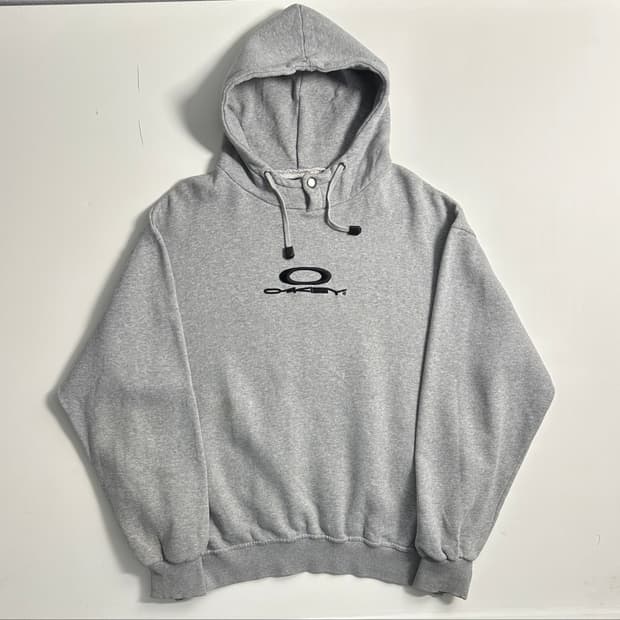 00s 오클리 소프트웨어 로고 후드티 xl