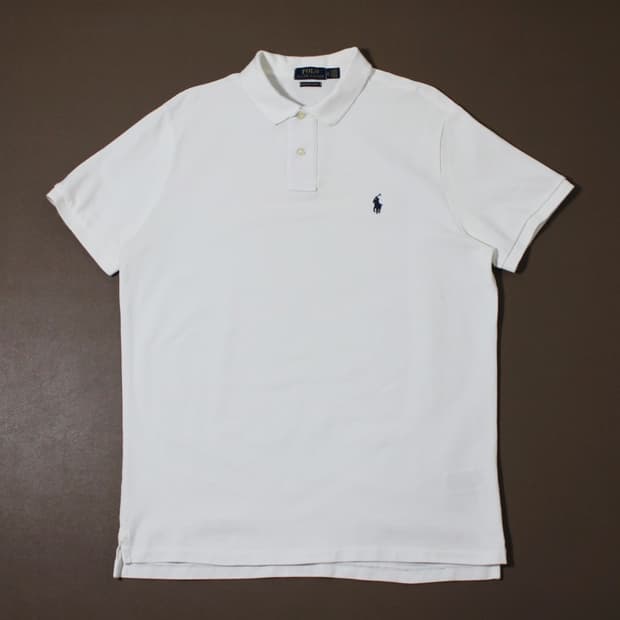 Polo 폴로 랄프로렌 화이트 블랙포니 PK 반팔