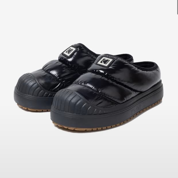 코닥 패딩화 페그 BLACK