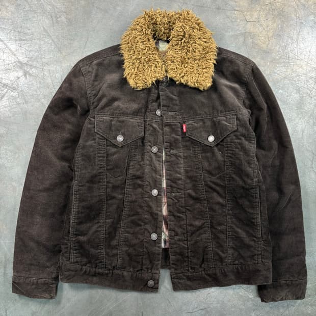 재팬 리바이스 코듀로이 트러커 자켓