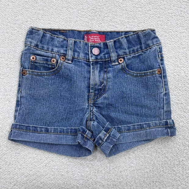 2T 리바이스 키즈 데님 반바지 0317E