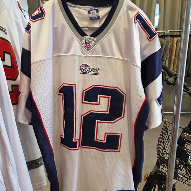 ​[어센틱/48] Reebok NFL 패트리어츠 톰 브레이디 자수 유니폼