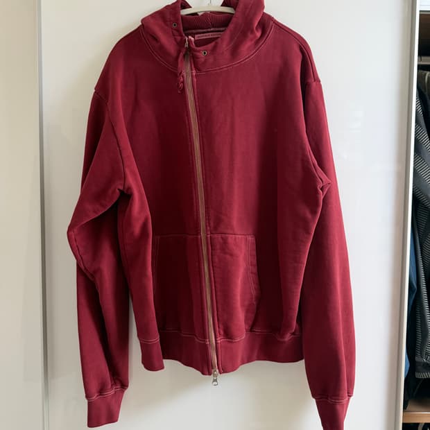 서피스에디션 집업 레드 L