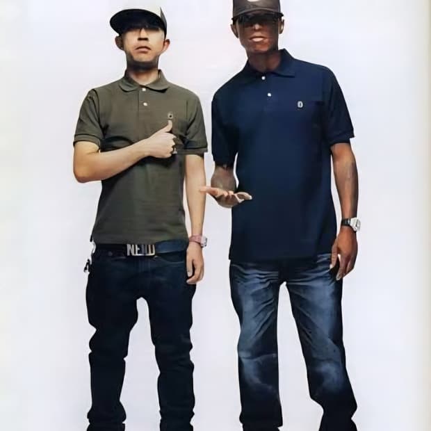 베이프(Bape) 헤드 원 포인트 폴로 셔츠 XL사이즈