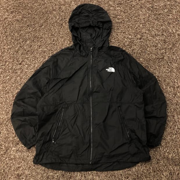 노스페이스 나일론 후드 바람막이 자켓