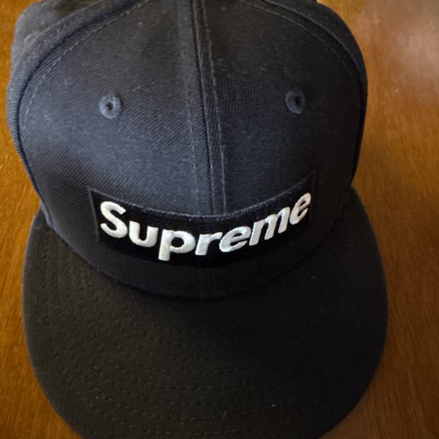 슈프림 플레이보이 59FIFTY 네이비 7 1/2