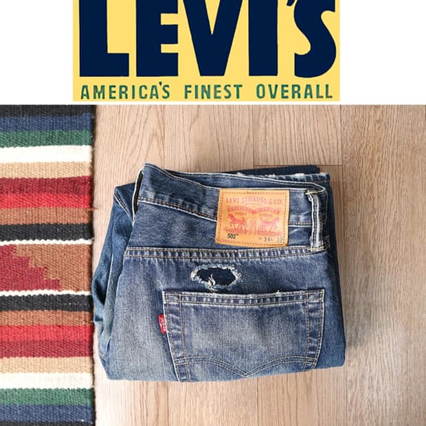 levis 리바이스 502 빈티지 가공 데님

굿 컨디션 33-34