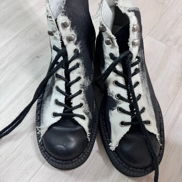 요지야마모토 캔버스 하이탑 235