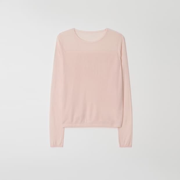 윤슬샵 nectarine sheer knit 니트