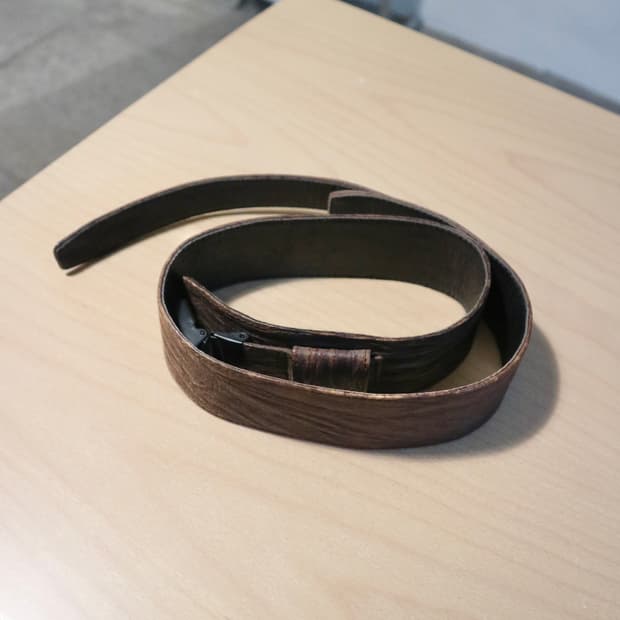 Issey Miyake wood belt