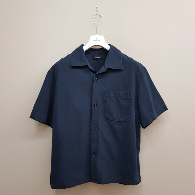 한섬 시스템 2024  반팔 코튼 셔츠 105사이즈