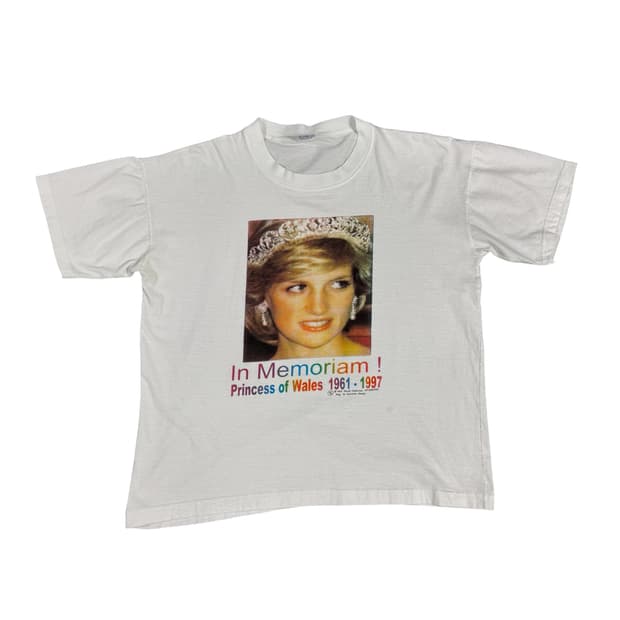 빈티지 90s Princess Diana 프린세스 다이아나 티셔츠