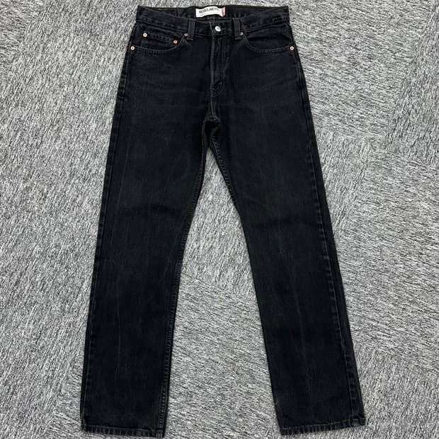 (허단42)00'S 리바이스 505 워싱블랙-M1254