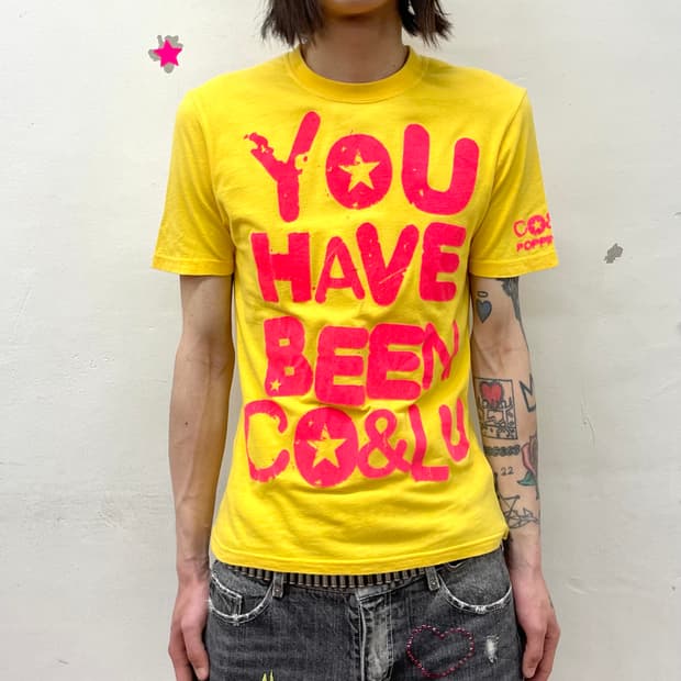 cocolulu retro mustard t-shirt 