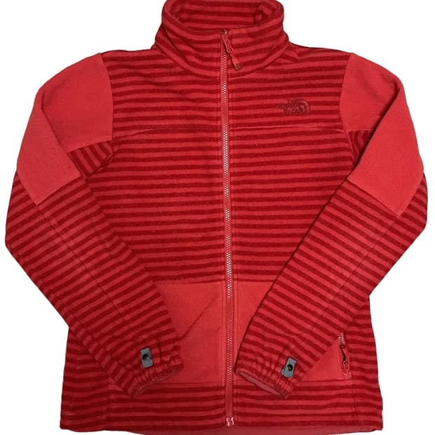 The north face red fleece