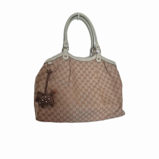 구찌 캔버스 토트백