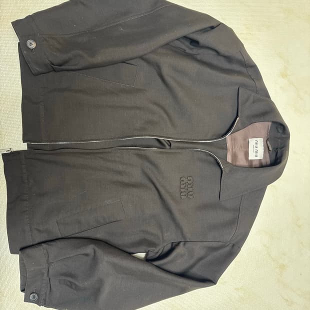 미우미우 블루종 자켓 (38) xl