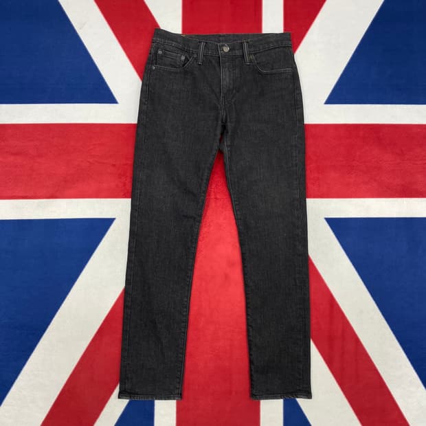 리바이스 511 흑청데님팬츠 30