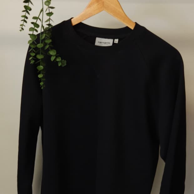 칼하트 블랙 맨투맨 XL
