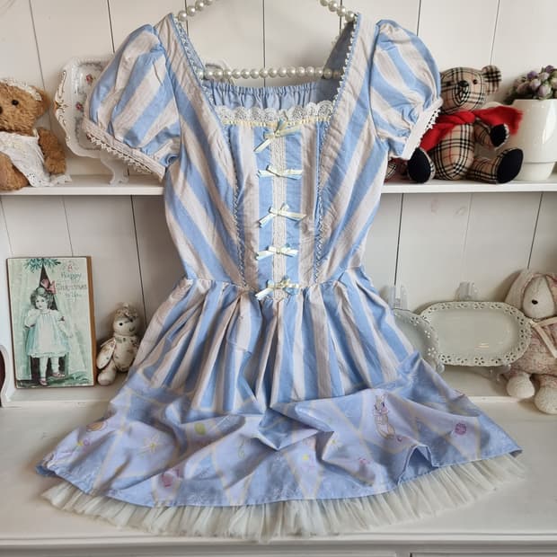 (시크릿허니) (디즈니) 앨리스콜라보원피스