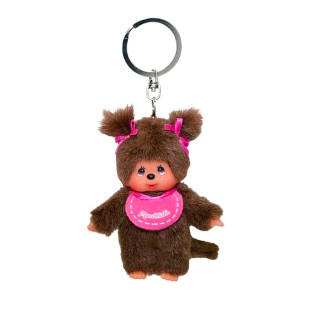 몬치치 클래식 몬치치 핑크 걸 키 체인 핑크 (유러피언 에디션)