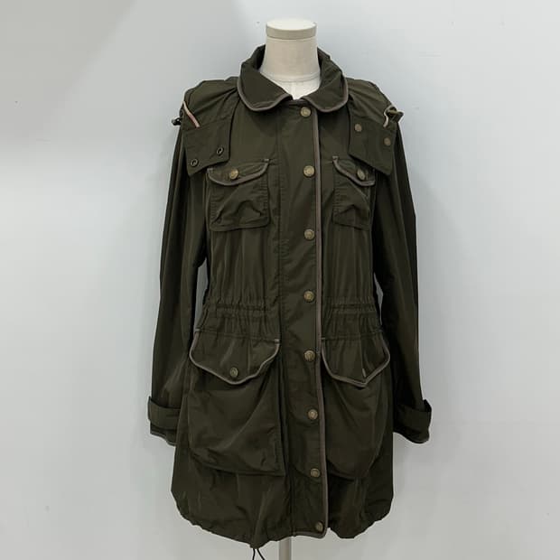 버버리 후드 야상