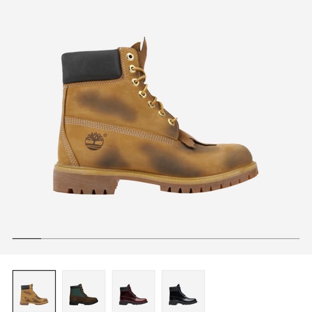 써저리 팀버랜드 6인치 부츠 270,275 중고 삽니다