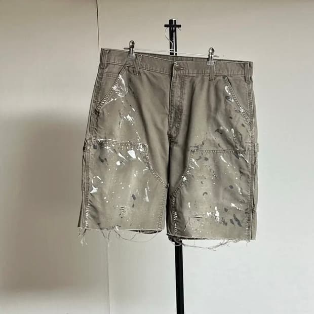 빈티지 칼하트 더블니 쇼츠  반바지