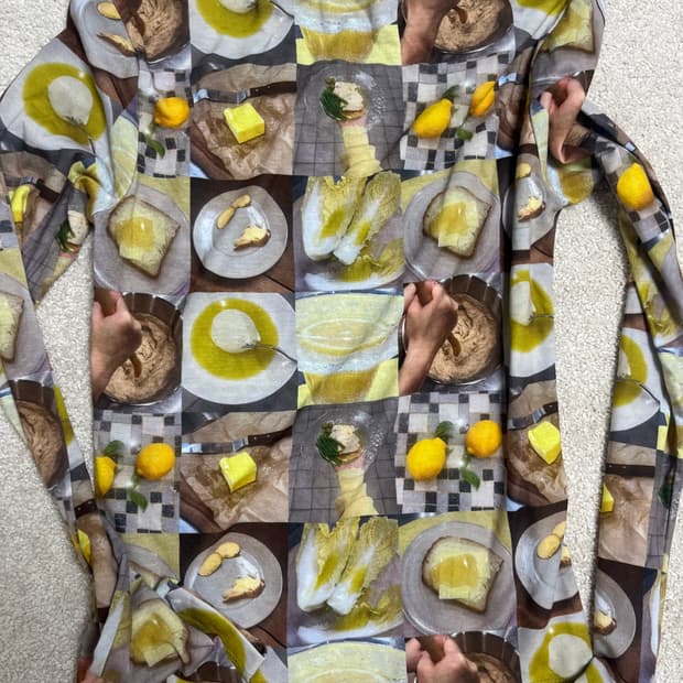 시눈 프린팅 긴팔