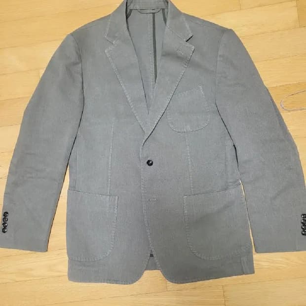 솔티 워시드 코튼 자켓 M사이즈