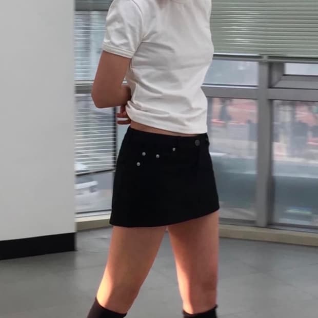 Eont's garden hip hanger skirt