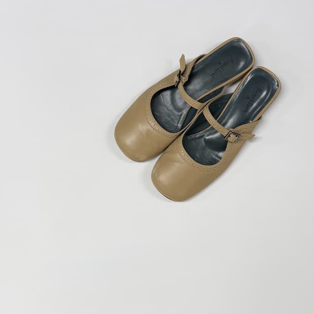 90s Margaret Howell brogue slippers