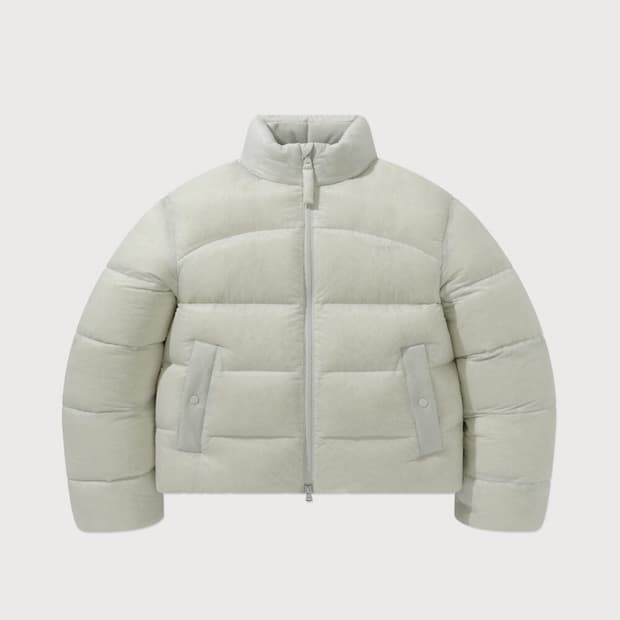 커버낫 우먼 씨빅 RDS 숏 푸퍼 Ecru WS 