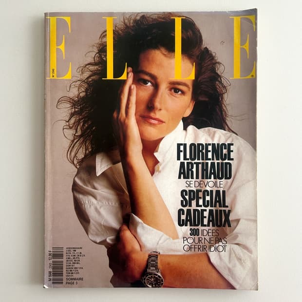 ELLE France 플로랑스 아르토 3 December 1990