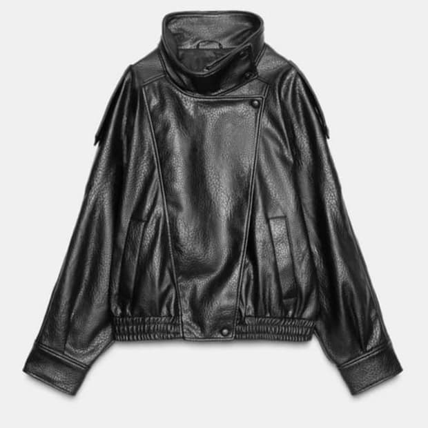 자라 가죽 자켓