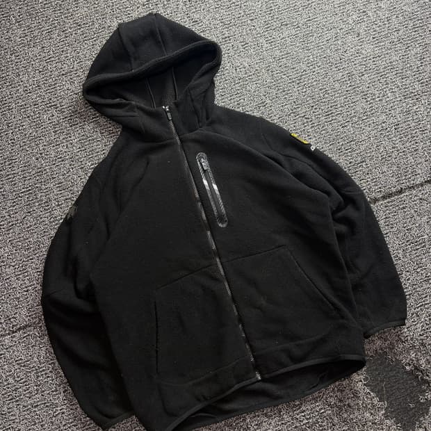 데상트 스키 패츠 에슬레틱 플리스 후디 집업 3498