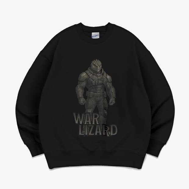 WAR LIZARD(오버핏 맨투맨)(M)